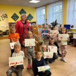 Rugāju vidusskolas 1.klase un audzinātāja V.Kadakovska